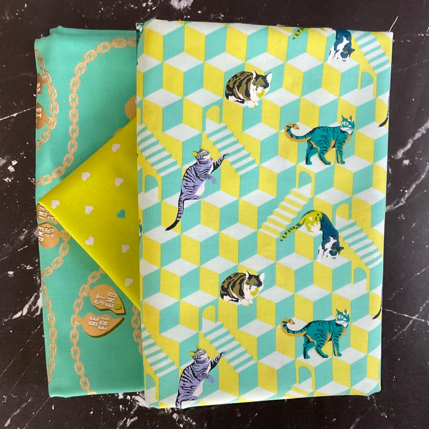 Besties by Tula Pink - Whole Cloth Quilt Kit Fabric Pack