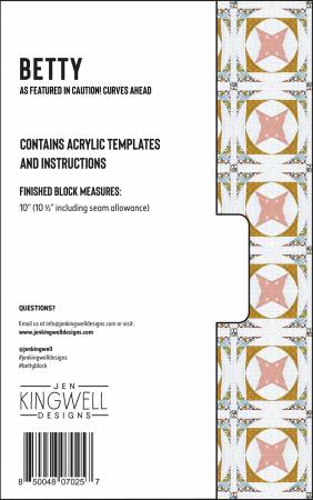 Betty Tempter by Jen Kingwell Designs - Special Order