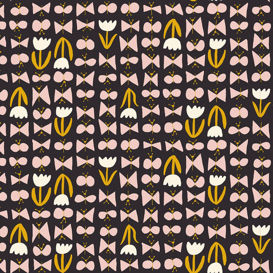 Bird is the Word by Kimberly Kight - Butterflies Soft Black RS3081 16