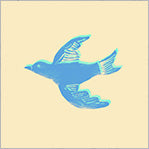 Bluebird by Heather Ross : 54543W-1DES 108" Quilt Back