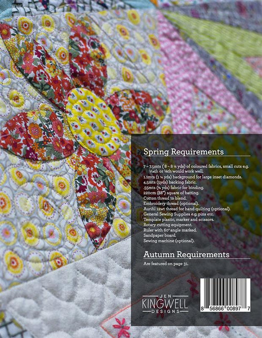 Bowie Stars Pattern Booklet by Jen Kingwell Designs - Special Order