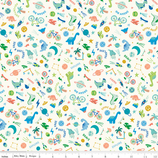 Brave Your Way by Cayla Naylor Design : Wild and Free Cloud C18311-CLOUD