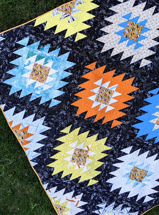 Brilliant Quilt Pattern by Taralee Quiltery