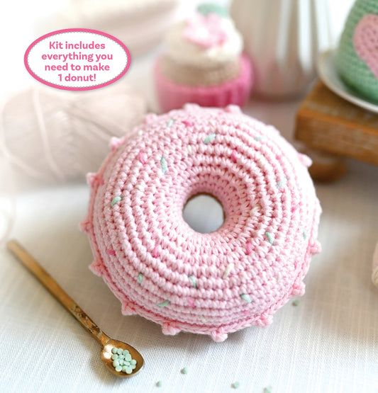 Crochet Café Amigurumi Kit Donut - Special Order