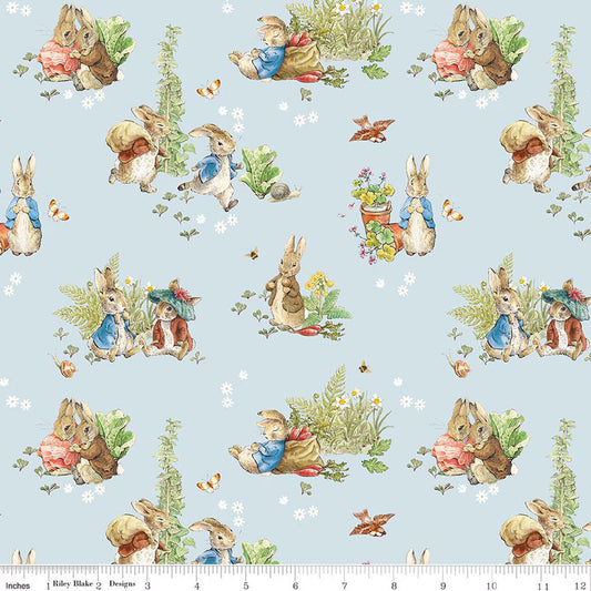 Peter Rabbit™ and Benjamin Bunny™ by Beatrix Potter Collection : 15 Piece Fat Quarter Bundle