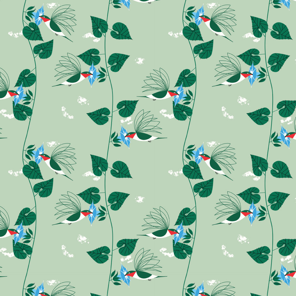 Iconic Vol. 2 by Charley Harper : Little Sipper Poplin CH-451