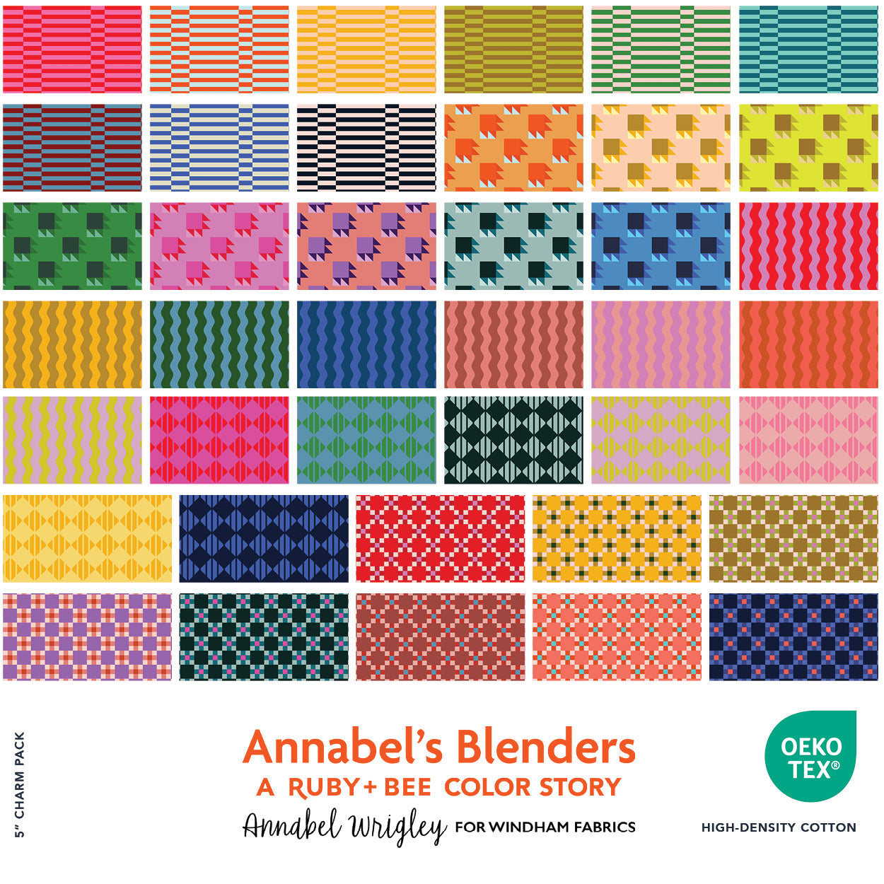 Annabel's Blenders by Annabel Wrigley - Charm Pack