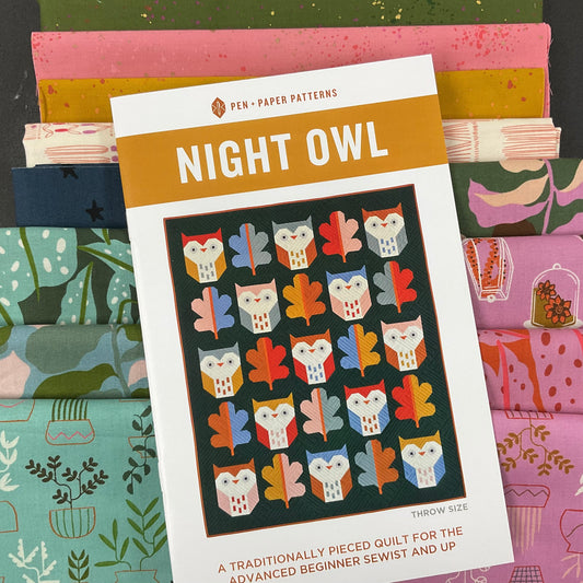 Calathea by Ruby Star Society Collaborative : Night Owl Quilt Kit