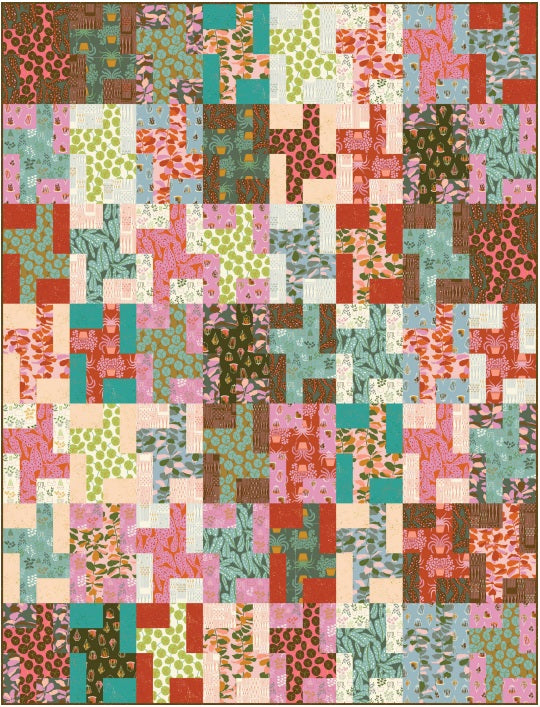 The Gridlocked Quilt Pattern by Everyday Stitches