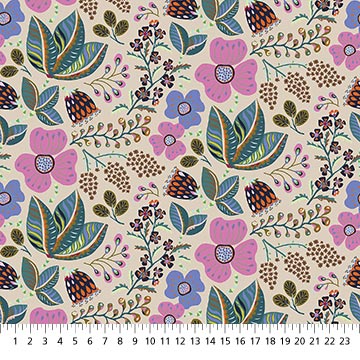 Camouflage by Kathy Doughty : Wild Bouquet Cream 91272-14