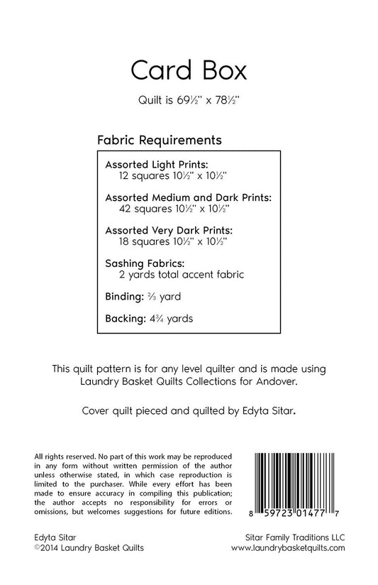 Card Box # LBQ-1477-P - Special Order