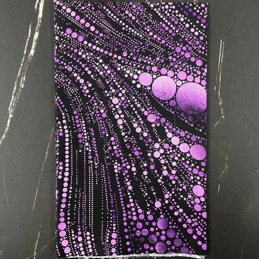 Cat Artistry by Peggy Collins : Circled Swirl Purple 16737-66