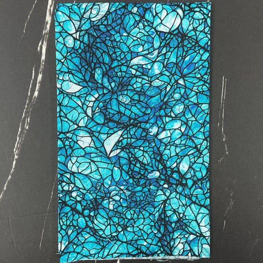 Cat Artistry by Peggy Collins : Glassine Turquoise 16736-84