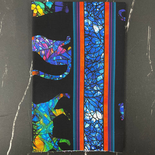 Cat Artistry by Peggy Collins : Fractal Stripe Multi 16735-99