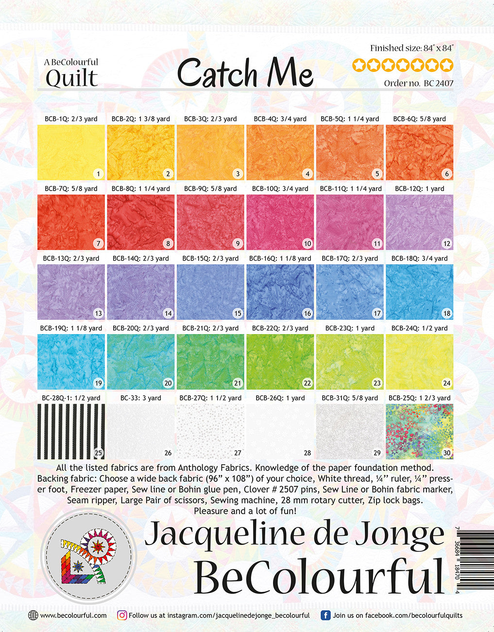 Catch Me # BC2407 - Special Order