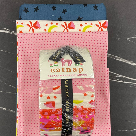 Catnap by Alexia Marcelle Abegg : Heirloom Stars Quilt Kit