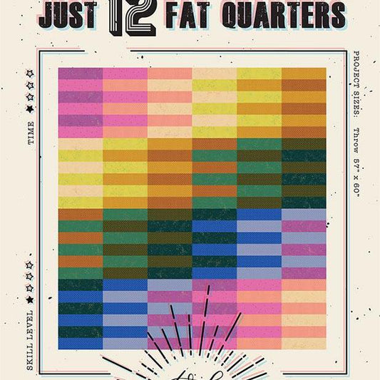 A Tulip Story by Leah Duncan : Just 12 Fat Quarters Quilt Kit