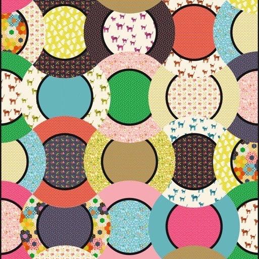 Catnap by Alexia Marcelle Abegg : Ripple Effect Quilt Kit