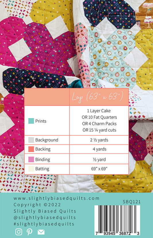 Centrum Quilt Pattern by Slightly Biased Quilts