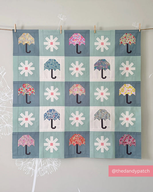 Chance of Rain Quilt Pattern by Pen + Paper Patterns