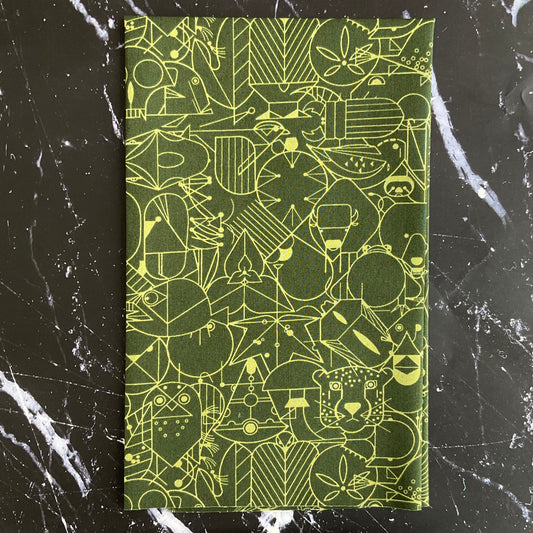 Charley Harper End Paper Basics - Thicket Poplin