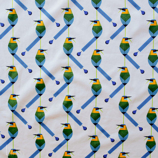 Charley Harper Monteverde Habitat Vol. 1 - Round Tailed Vine Percher CH-373