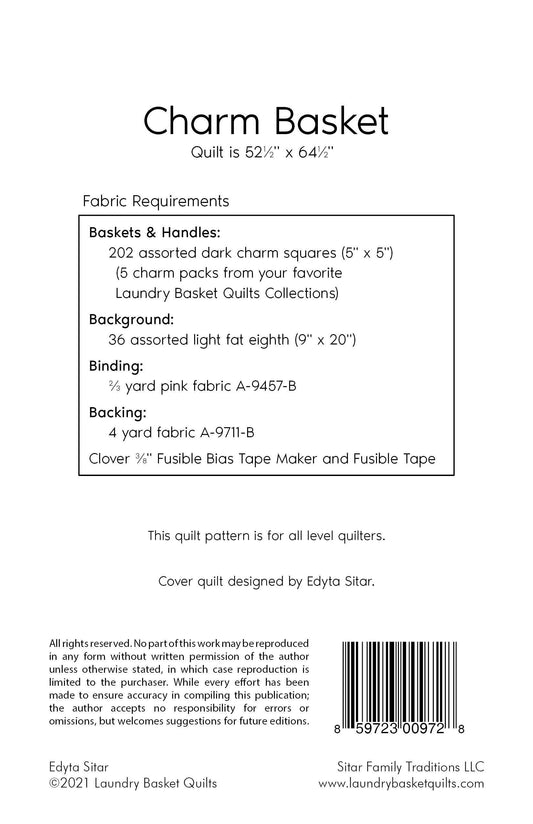 Charm Basket # LBQ-0972-P - Special Order