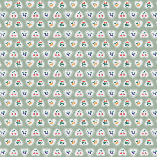 Cherry Orchard by Bernadett Urbanovics : Doilies Green 91318-74