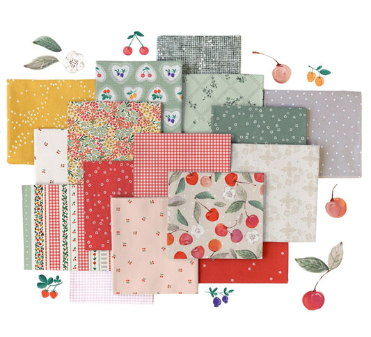 Cherry Orchard by Bernadett Urbanovics : Picnic Tote Kit