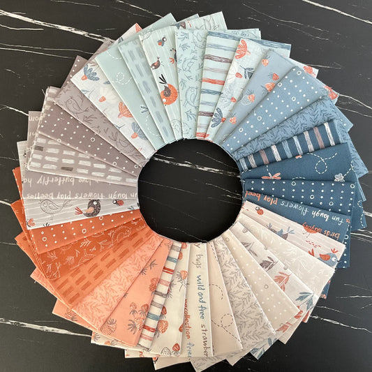 Chirp by Elana Amo - Hexie Blooms Quilt Kit