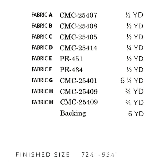 Christmas In Color by AGF Studio : Starlit Tree Quilt Kit