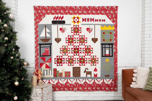 Christmas in Europe Quilt Book by GE Designs