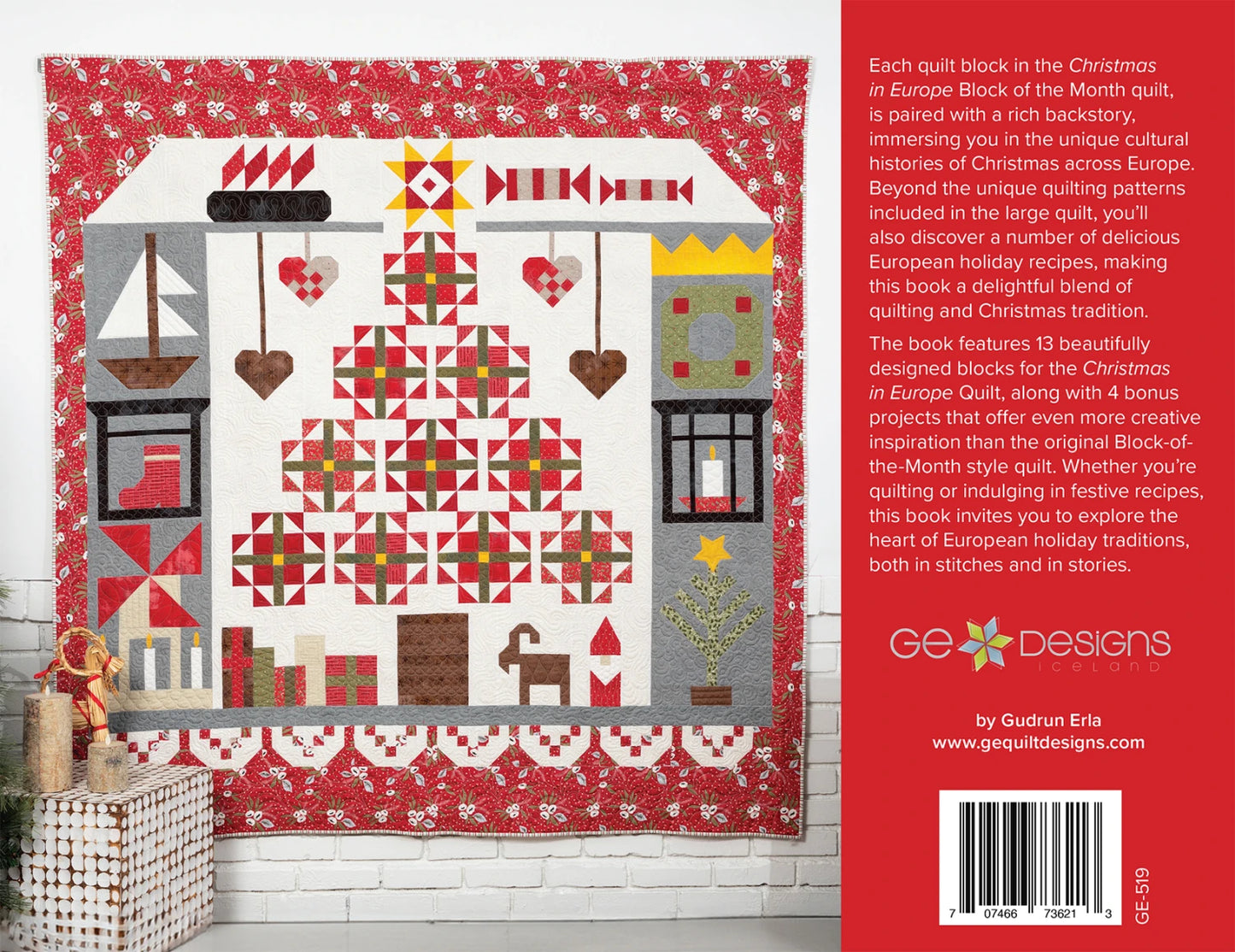 Modèle de chemin de table Lil' Helena par GE Designs