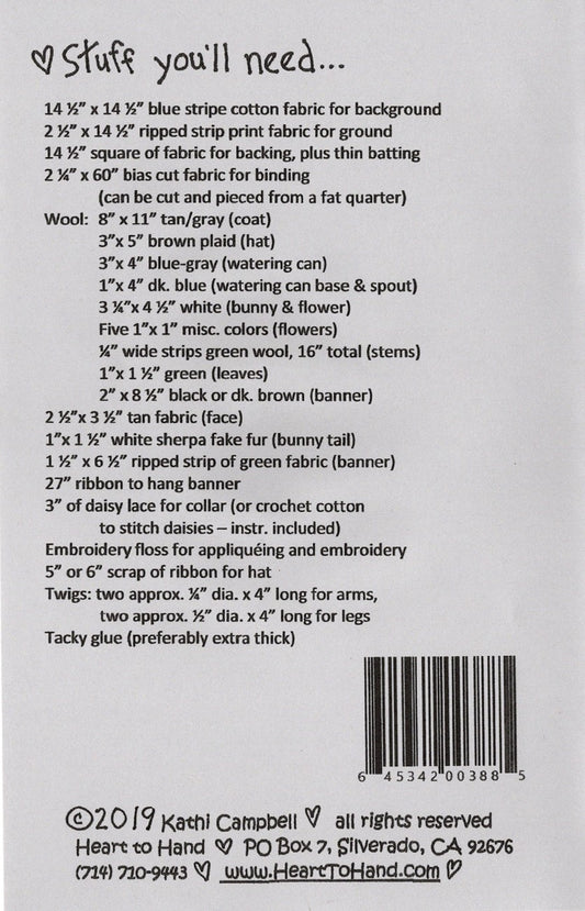 Clothesline Gardener # HTH388- Special Order