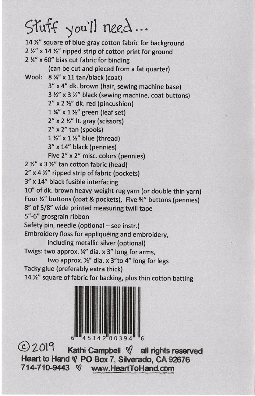 Clothesline Quilter # HTH394- Special Order