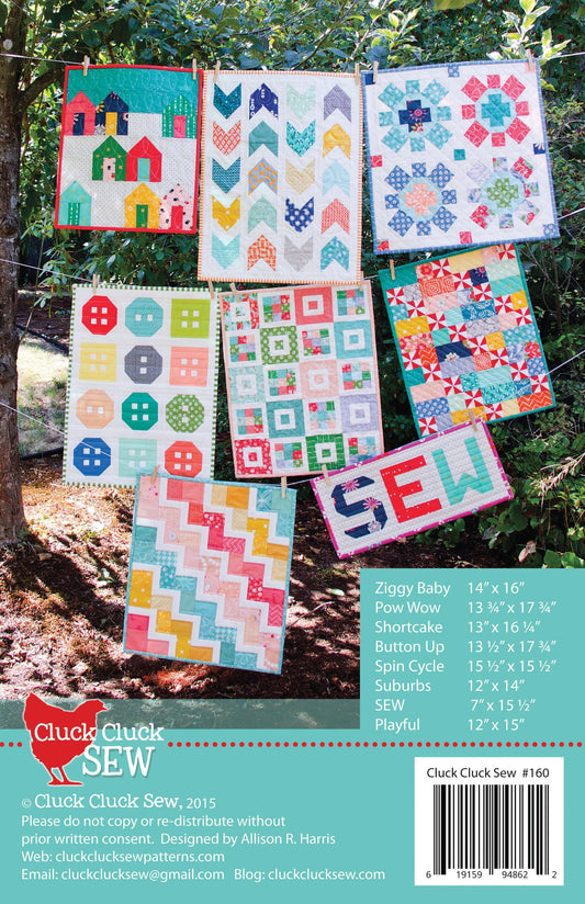Cluck Cluck Sew Mini Quilts # CCS160 - Special Order