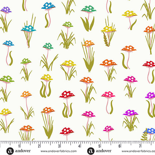 Color Wheel by Alison Glass : Mushroom Parade Day A1444-L