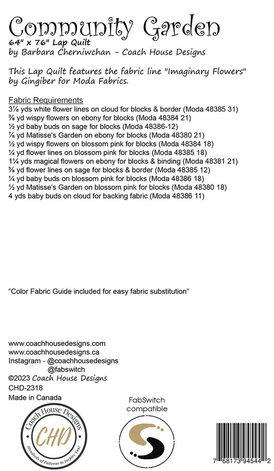 Community Garden # CHD-2318 - Special Order