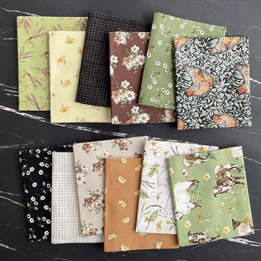 Countryside Comforts by Jane Carkill - Prairie Rose Quilt Front Shop Sample