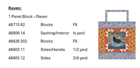 Coven by Robin Pickens : Happy Helper Tote Kit - 8 Designs