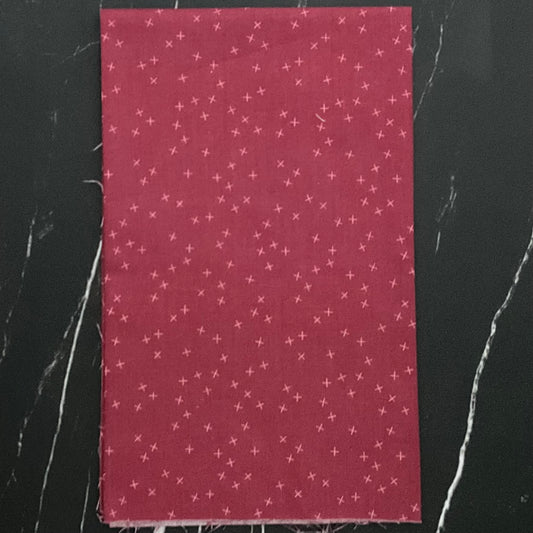 Crisscross by Andover Fabrics - Raspberry 1345-E