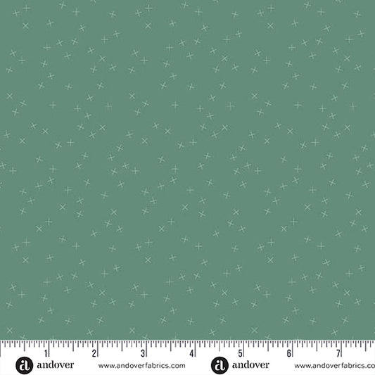 Crisscross by Andover Fabrics - Sage A1345-T
