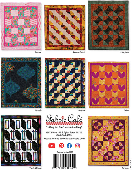 Curve Appeal with 3-Yard Quilts by Fabric Cafe