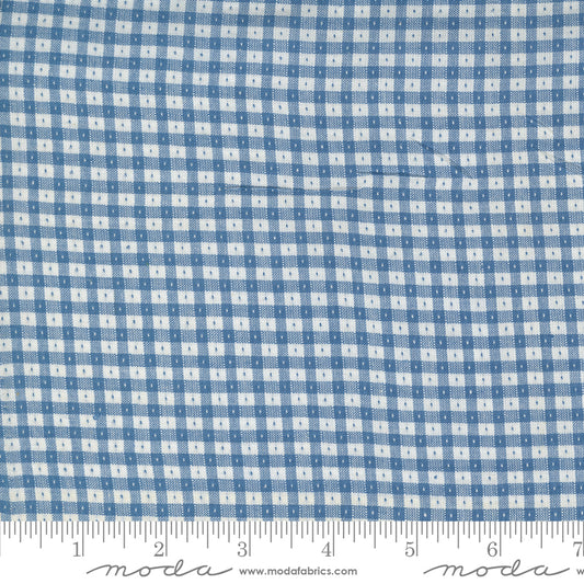 Denim & Daisies Wovens by Fig Tree & Co.: Gingham Blue Jeans 12222 18