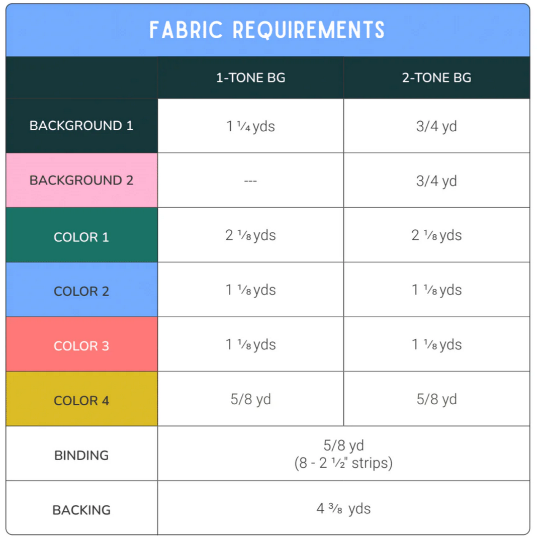 Divergence Quilt by Toad & Sew - Fabric Bundle