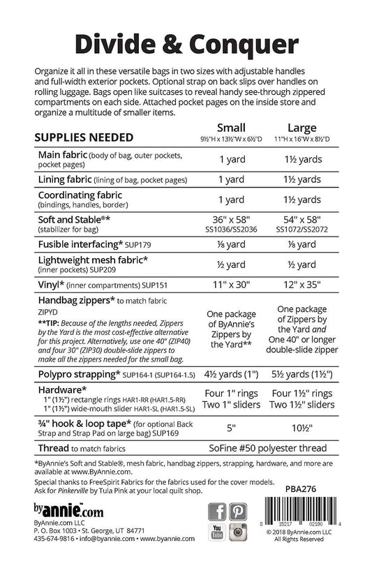 Divide & Conquer # PBA276 - Special Order