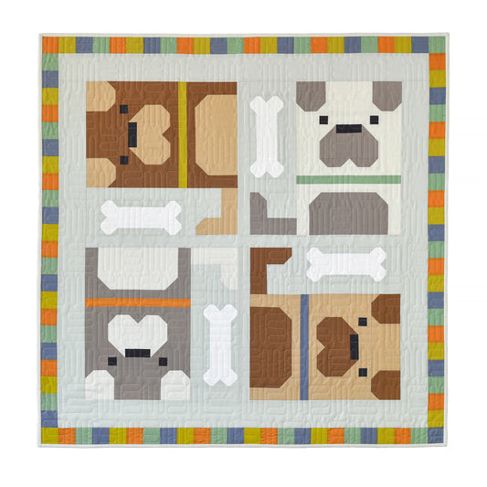 Dog Pile Quilt Pattern by Pen + Paper Patterns