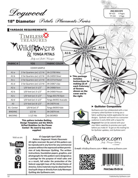 Dogwood # JNQ00215P2 - Special Order