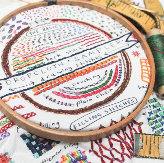 Dropcloth Samplers - Drawing Stitches