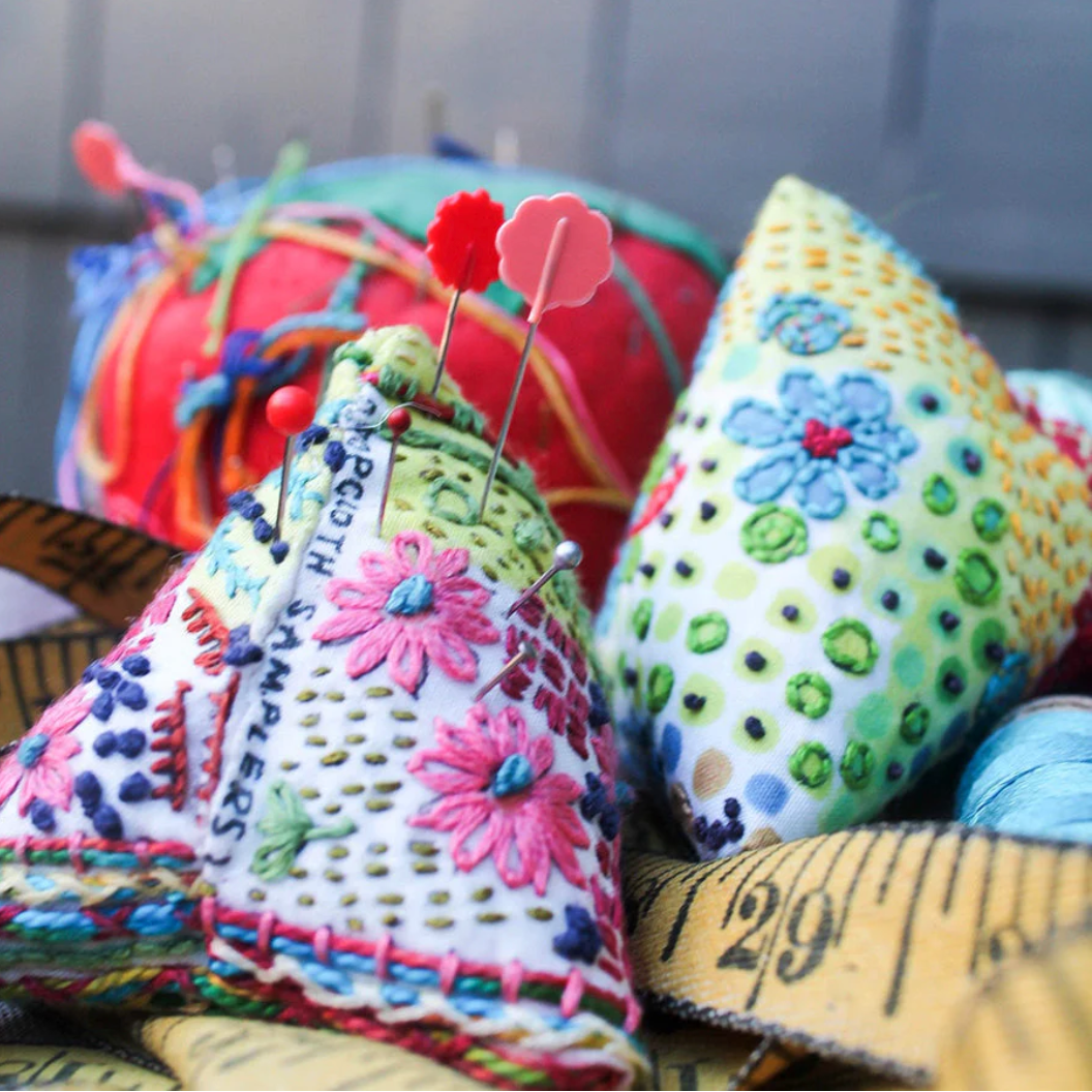 Dropcloth Samplers - Pin Cushion Project
